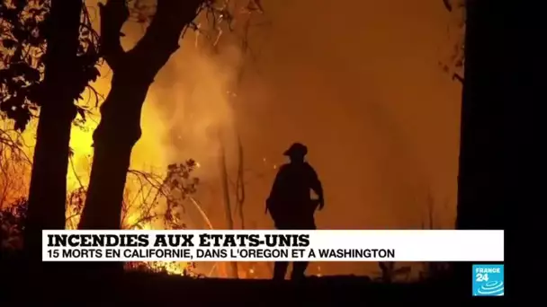 L'Ouest américain ravagé par les incendies : 500.000 évacuations et 16 morts