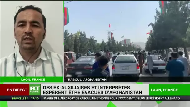«J'ai bon espoir» : un ancien interprète afghan attend l'évacuation de ses collègues vers la France