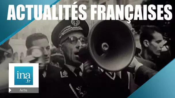 Les Actualités Françaises du 16/11/1960 : De Gaulle, Kennedy, 11 novembre en Algérie | Archive INA