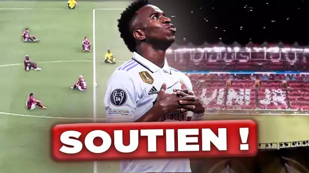 VINICIUS JR. soutenu par son club formateur !