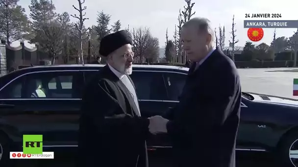 Le président iranien en visite d’État à Ankara
