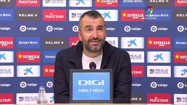 Rueda de prensa RCD Espanyol de Barcelona vs Villarreal CF