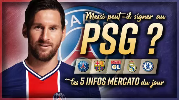 🇫🇷 Messi au PSG ? Où ira Aouar ? Les 5 infos mercato du jour