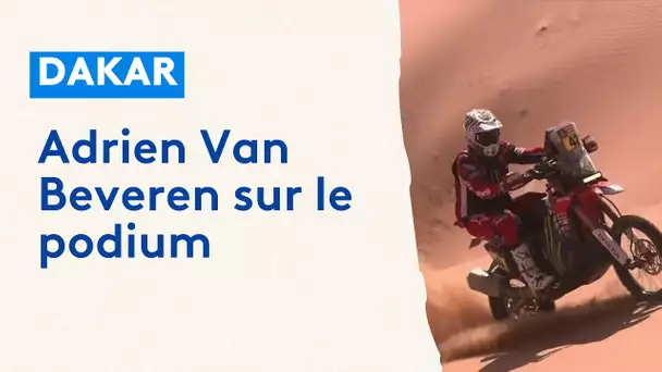 Adrien Van Beveren sur le podium