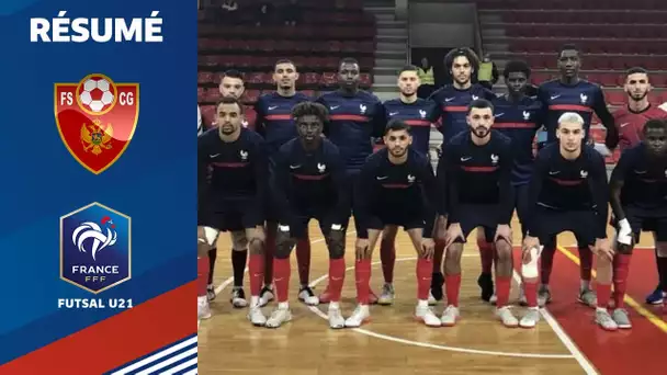 U21 Futsal : Monténégro-France (1-5), le résumé