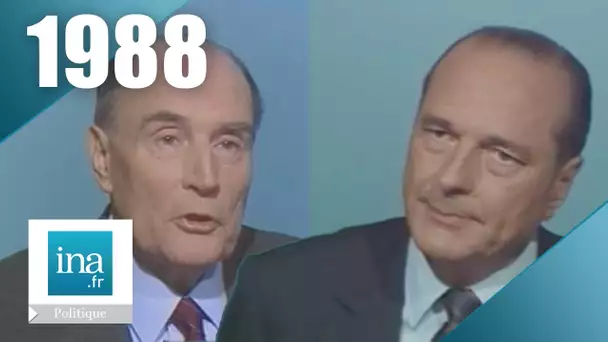 1988: débat présidentiel François Mitterrand / Jacques Chirac | Archive INA