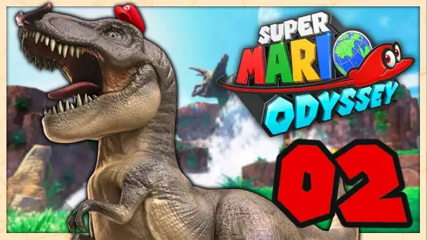 SUPER MARIO ODYSSEY EPISODE 2 COOP FR | MARIO A LA PRÉHISTOIRE ?