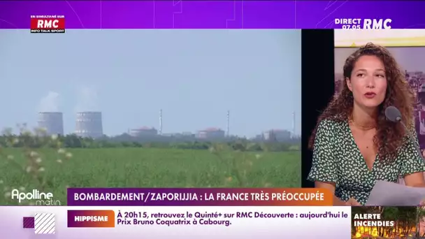 Guerre en Ukraine : un nouveau bombardement de la centrale nucléaire de Zaporijia inquiète la France