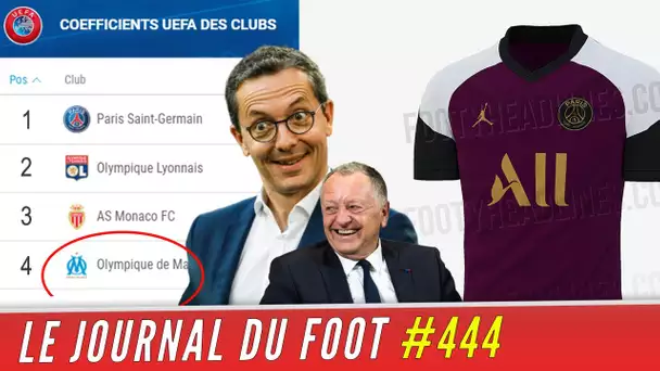 La menace qui plane sur l"OM et qui arrangerait LYON, un maillot du PSG aux couleurs du Qatar ?