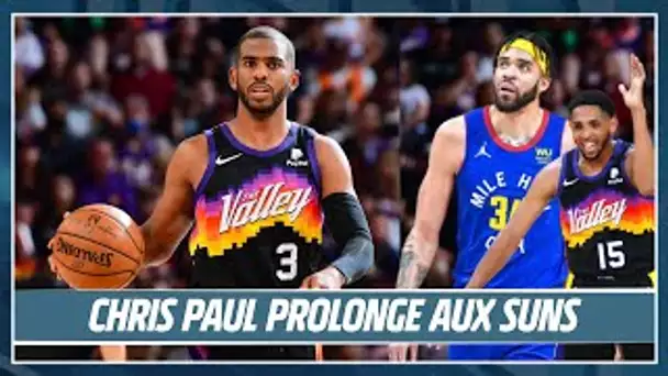 CHRIS PAUL PROLONGE AUX SUNS POUR 120 SUR 4 ANS !