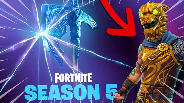 SAISON 5 : NOUVELLE PIOCHE ET ITEM ? NOUVELLE ARME ? Fortnite: Battle Royale