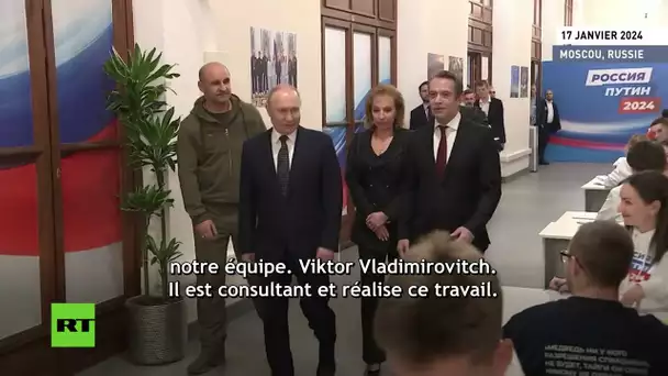 🇷🇺 Vladimir Poutine visite son QG électoral