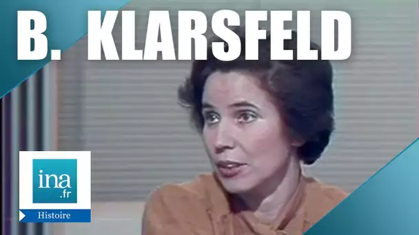 Beate Klarsfeld "Le procès de Klaus Barbie est historique" | Archive INA