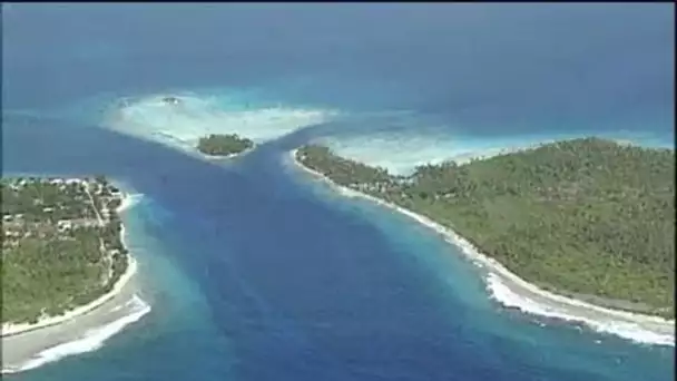 Polynesie française : La passe et l'atoll