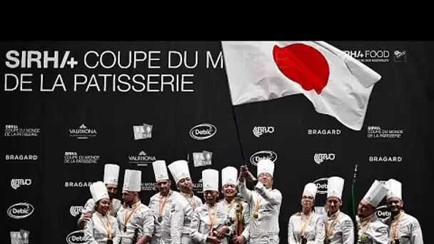 Le Japon vainqueur de la Coupe du monde de la pâtisserie à Lyon