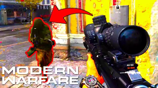 MEILLEURE CLASSE pour QUICKSCOPE au SNIPER sur MODERN WARFARE !!