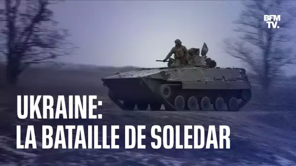 Guerre en Ukraine: la bataille féroce de Soledar