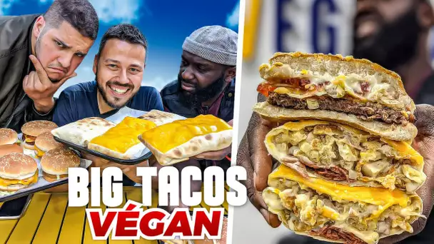 Le 1er FRENCH TACOS VEGAN! La Brigade verra-t-elle la différence? -  VLOG 1169