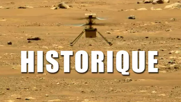 HISTORIQUE -  Premiers VOLS d'un DRONE sur MARS ! #EC