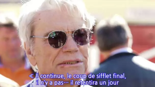 Bernard Tapie amaigri mais combattant au départ du Tour la Provence