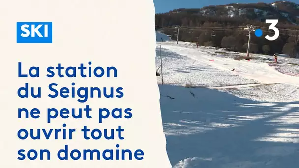 Allos (04) : la station de ski du Seignus n'ouvrira pas la totalité de son domaine cette année