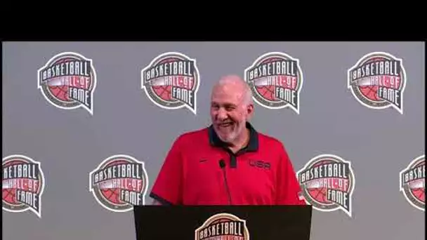 Gregg Popovich 2023 Hall Of Fame Press Conference | #23HoopClass