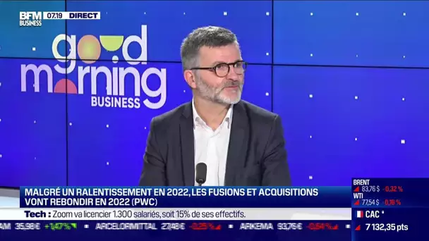 Stéphane Salustro (PwC) : Fusions-acquisitions, une année 2022 difficile au niveau mondial