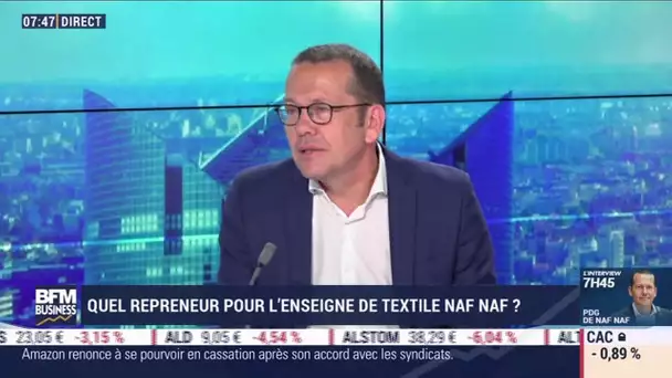 Luc Mory (Naf Naf) : Quel repreneur pour l'enseigne de textile Naf Naf ?