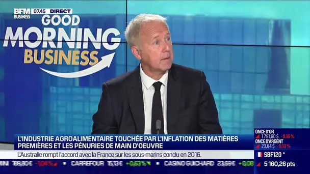 Jean-Philippe André (ANIA) : L'agroalimentaire touchée par l'inflation des matières premières