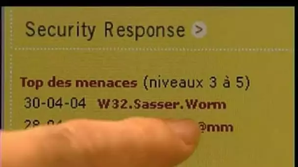 Virus "Sasser" sur Internet