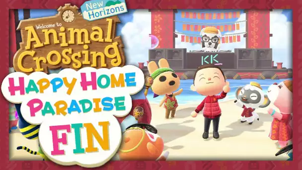 ANIMAL CROSSING HAPPY HOME PARADISE FIN : LE CONCERT DE DJ KEKE ! DLC ACNH