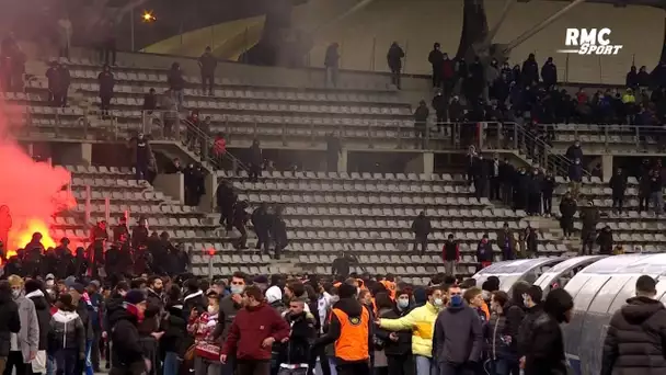 Incidents Paris FC-OL : "J'ai eu peur pour ma sécurité" raconte un spectateur