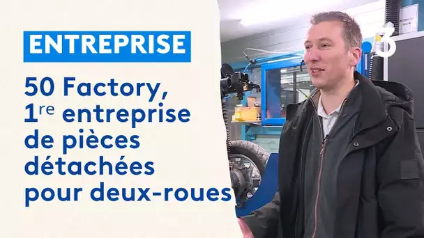 50 Factory, la première entreprise de pièces détachées pour deux-roues en France