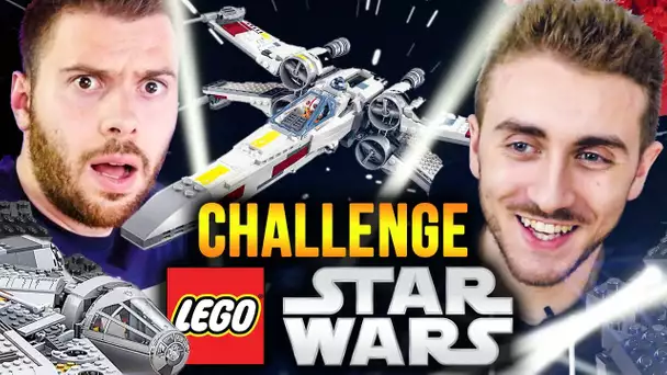 SORA vs NEWTITEUF - Construire un vaisseau LEGO STAR WARS le plus vite !