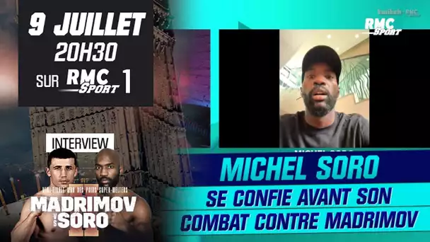Twitch RMC Sport : Michel Soro se confie avant son combat contre Madrimov
