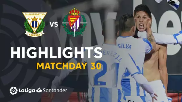 Highlights CD Leganes vs Real Valladolid (1-0)