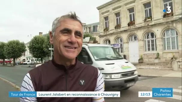 Tour de France : Laurent Jalabert a reconnu le parcours entre Chauvigny et Saran