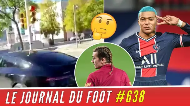 Quand DEMBÉLÉ grille un feu rouge pour échapper à ses fans... Nouveau look pour MBAPPÉ et GRIEZMANN