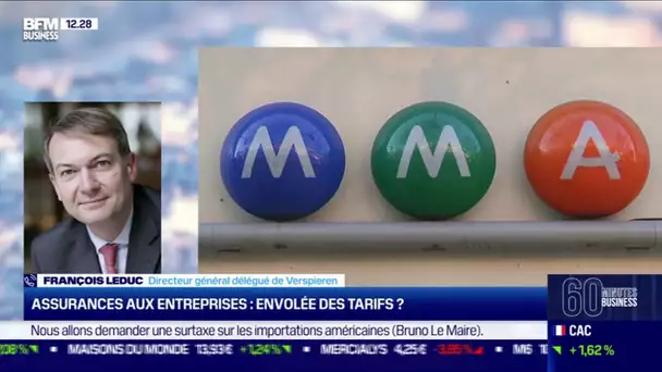 François Leduc (Verspieren) : Envolée des tarifs d'assurance aux entreprises ?