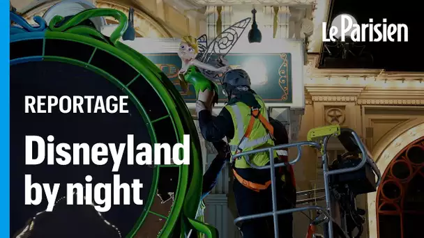 Une nuit à Disneyland : 90 employés s'affairent pour le changement de décors de printemps