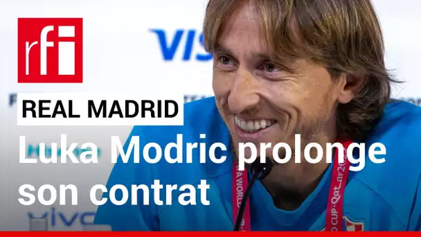 Real Madrid : Luka Modric poursuit son aventure • RFI