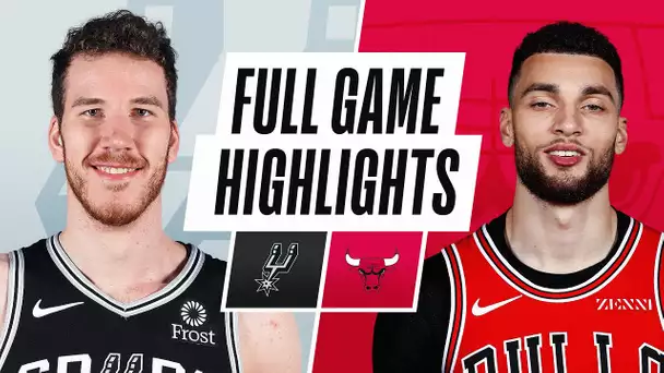 SPURS at BULLS | FULL GAME HIGHLIGHTS | March 17, 2021
