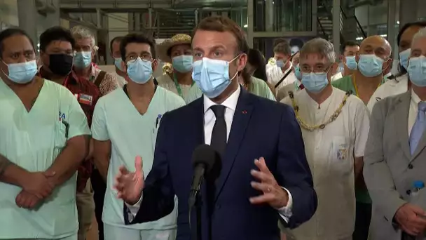«Nous avons une arme qu’il faut utiliser, le vaccin» : Emmanuel Macron répond aux réfractaires