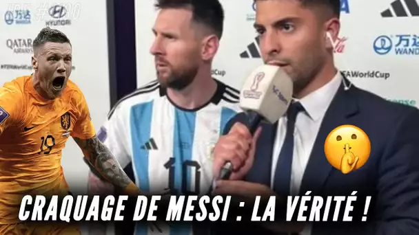 La VÉRITÉ sur le craquage de Lionel MESSI en pleine interview après le match face aux Pays-Bas !