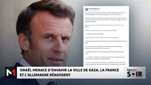 Israël menace d’envahir Gaza, la France et l’Allemagne réagissent