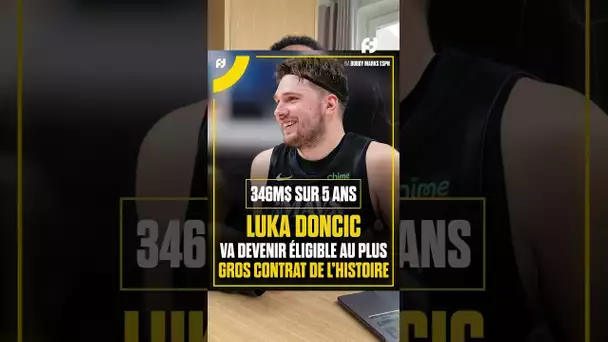 LUKA DONCIC POURRAIT SIGNER LE PLUS GROS CONTRAT DE L’HISTOIRE ✍️🔴