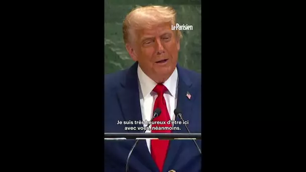Le prompteur de Donald Trump tombe en panne à l'Onu #shorts