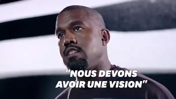 Kanye West dévoile sa première vidéo pour la campagne présidentielle