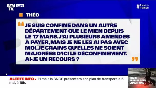 J'ai des amendes à payer mais je ne les ai pas avec moi, ai-je un recours?