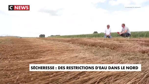 Sécheresse : des restrictions d'eau mises en place dans le Nord